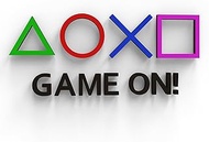 DekoArte - Wall Sticker Gaming Decoration Game Over 130 x 55 cm - Original and Stylish 3D Gaming Dec