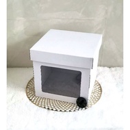 TALL CAKE BOX WHITE BIRTHDAY CAKE BOX/ BIRTHDAY CAKE BOX/
