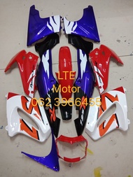 ชุดสี เฟรม honda LS 125 LS125 แอลเอส 125 ครบชุด 12 ชิ้น พ่นสี อบเงา พร้อมติดสติ๊กเกอร์