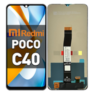 LCD POCO C40 Original 100% lcd touchscreen free lem fullset asli Ori layar hp FHD Digitizer Resolusi