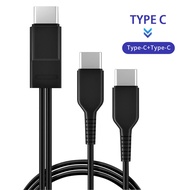 Kabel Powerbank 2 in 1 Kabel Data Pendek Fast Charging Cable USB / Type-C / Mirco