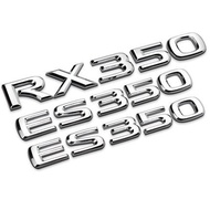 LEXUS Tail Label Modified Car Sticker Nameplate RX350 ES350 ES RX Letter Number Rear