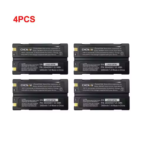 2PCS/4PCS 2004050017(XB-2) GPS Battery For CHCNAV CHC X90/X91/X93/M500/600 Series GPS Battery Model 