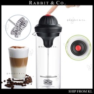 R&C Milk Frother Electric Foamer Coffee Foam Maker Automatic Frother Milk Mixer Hibrew Cappuccino Co