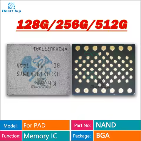 1pcs For iPhone 6S 6SP 7/7Plus plus Nand Flash Memory IC 16GB 32GB 64GB 128GB 256GB U1500 HDD Harddi