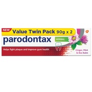 [Twin Pack] Parodontax Fluoride Herbal Toothpaste 90gx2