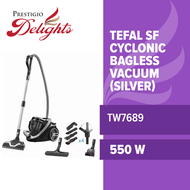 Tefal SF Cyclonic Bagless Vacuum (Silver) TW7689