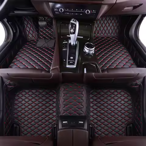 Color Car Mat For Mercedes AMG GT C190 Mercedes EQS V297 Porsche Boxster Porsche Cayman Auto Mats