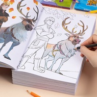 Fiya Drawing Book Drawing Book Preschool Coloring Drawing Coloring Book Disney Frozen Coloring Book 