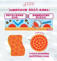 3M™ 思高™潔力豆海綿百潔布 – 防刮細緻清潔 SD31