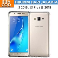 (BISA COD) Casing Anti crack SoftCase for Samsung Galaxy J3 (2016) / J3 Pro / J3 (2018)