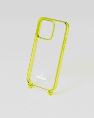Topologie Verdon手機殼/ 透色螢光黃/ iPhone 14 Pro