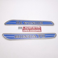HONDA C-70 70 C70 Body Tank Emblem