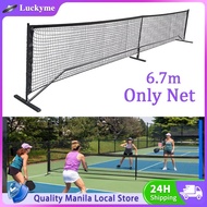 Polyester Net For Pickleball 22ft/6.7m Pickleball Net Only Standard Pickleball Court Training Net