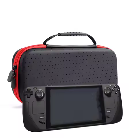 Game Controller Storage Bag Travel Portable Pouch Large Capacity 2-way Zipper Bag for NS Hori Access