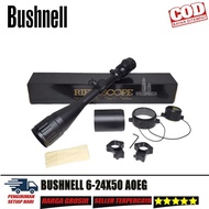 TERMURAH TELESCOPE BUSHNELL 6-24X50 AOEG / TELESKOP BUSHNELL 6-24X50