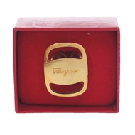 Salvatore Ferragamo Vara 0089560 圍巾戒指 金屬 金色 0004 [二手] Salvatore Ferragamo