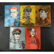 The Documentary Series Of War Leaders 5 Volumes (Hardcover) Consisting Of Cher Chill The General Erw