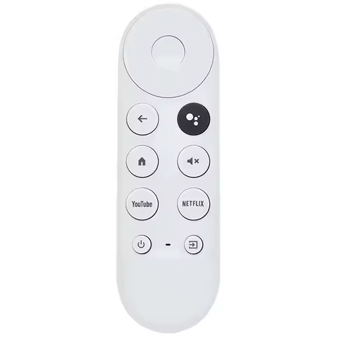 G9N9N Replacement Bluetooth Pairing Voice Remote Control Compatible with Google Chromecast 4K Snow H