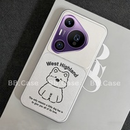 New Casing Huawei Pura 90s Pro Max Pura90s Pro Max Ins Trendy Creative Cute Cartoon West Highland Do