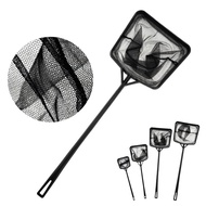 Wholesale Aquarium Square Fish Net 36 43 56 62cm Encryption Mesh Net Nylon Long ABS Handle Fishing A