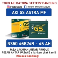 NEWEST - Car dry Battery, GS ASTRA MF NS60 / 46B24R 12V 45 Ah Battery