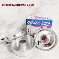 Baking Pan ORCHID Panci Kue Bolu Panggangan Kue Bolu Baking Pan 2224 dan 28 Cm