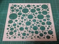 消字板stencil （和諧粉彩適用）