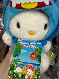2000 Hello Kitty 沖繩地域限定毛公仔 （有黃有瑕疵）