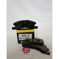 LOKAL Brake Pad / Front Brake Pads MANUAL AGYA / Ayla 1.0 1000cc / Mirage Local MK YELLOW D 6100-00