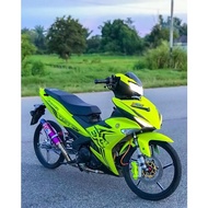 ↂEXCITER 150 MALAYSIA DECALS TRANSPARENT FOR SNIPER 150 ONLY