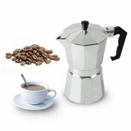 意大利風格6杯濃縮咖啡機 鋁製摩卡壺 八角咖啡壺 摩卡咖啡壺 300ML#G889001107