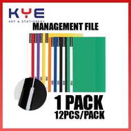 【12pcs/pck】CWE RP10 A4 Report File / Management File / Fail A4 Plastik / Fail Nipis / Fail Plastik