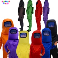 Among us Children Dress Up cos Space Werewolf Kill Clothes Game Space Costume Halloween 7 Performanc