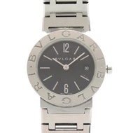 寶格麗 BB26SS 黑色不鏽鋼石英錶 黑色錶盤 0062 [二手] BVLGARI