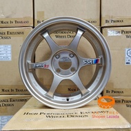 [4PCS] New Sport Rim 15inch Promax Wheels Type-C SSR 15X7JJ ET35 4H100 Light Gold