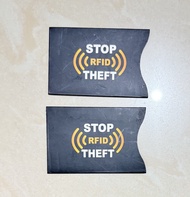 RFID 防盜卡套 2個裝 信用卡防盜卡套