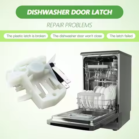 A38T-Door Switch Latch Replacement For Samsung Dishwasher Door Latch Lock DW80F600UTB AA-00/01 /DW80