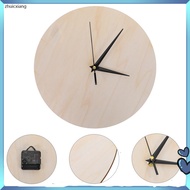 Wooden Wall Clock Panel Blank Kit Clocks for Crafting