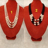 Pearl necklace pearl necklace/ Wanita pearl hijab necklace/ handmade pearl necklace/ fashion necklac
