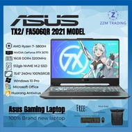 Asus TX2 FA506QR/FA506QM Brand New Gaming Laptop MD Ryzen 7- 5800H RTX 3060/ 3070 15.6" 16GB RAM 512