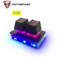 [Vktech] Ergonomics OSU 2 Key Macro Programming Keyboard RGB Backlight Gaming Mini Keypad