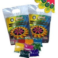 KOLAM ARISI/RANGOLI COLORS/8COLOR ARISI/COLOR RICE FOR KOLAM