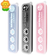 Toplan Cutlery Box Student Spoon Storage Box Portable Cutlery Storage Box Chopstis And Spoon Box Cut