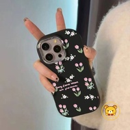 Pink Tulip Phone Case For OPPO A5 A3 Pro A3X A2 5G A1K Find X8S Plus X8 Pro X7 Ultra A12E A3S A53 A3