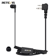 Retevis In Ear Two Way Radio Headset with Mic Compatible with Motorola CP040 CP140 GP300 GP2000 MAG 