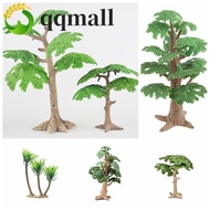 QQMALL Simulation Cypress, Plastic Pine Trees Coconut Tree, Children's Toys Cypress Mini Vivid Lands