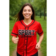 Sports T-shirts Zumba Baseball/Wanita Tops Women's Blouses, Tennis Zumba Fitness Aerobic Jerseys, Pr