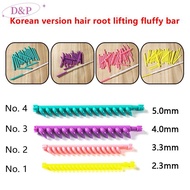Solitudered 30Pcs Hair Root Perm Rods Bars Curlers Set with Clips, 2.3/3.3/4/5mm. VN
