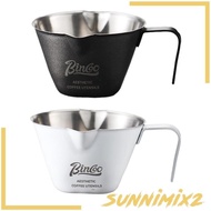 [Sunnimix2] Espresso Glass Measuring Coffee Measuring Cup Coffee Measuring Cup for Restaurant